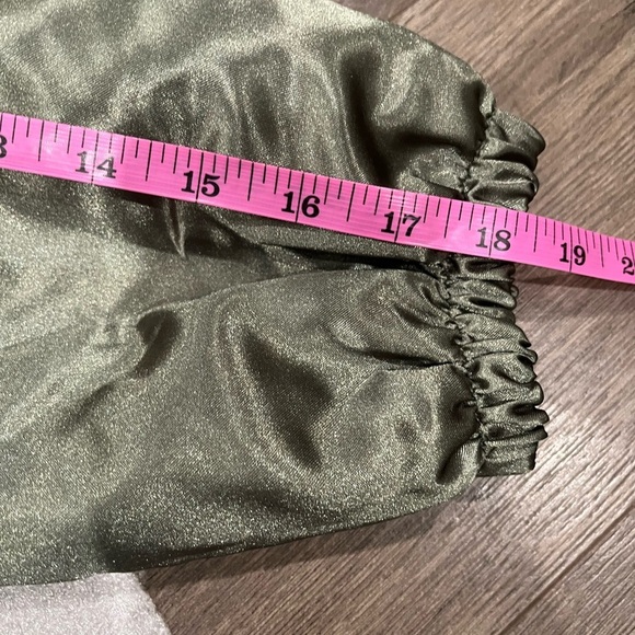 [XS]GAP Greenway Longline Satin Bomber Utility Jacket Women’s NWOT - Picture 10 of 11